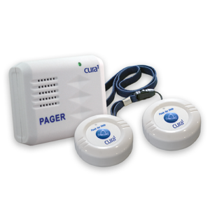 Cura1 4024 Wireless Call Buttons with Caregiver Pager